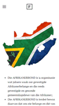 Mobile Screenshot of afrikanerbond.co.za